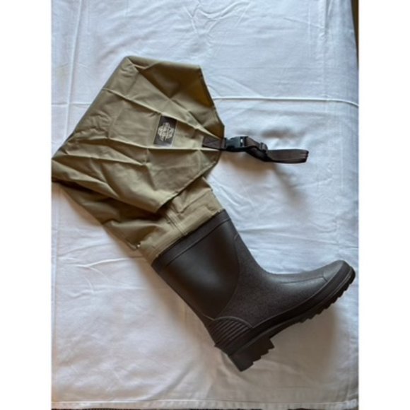 White River Hip Waders Boot Lug Sole - Size 10 Mens (EUC) - Picture 1 of 9